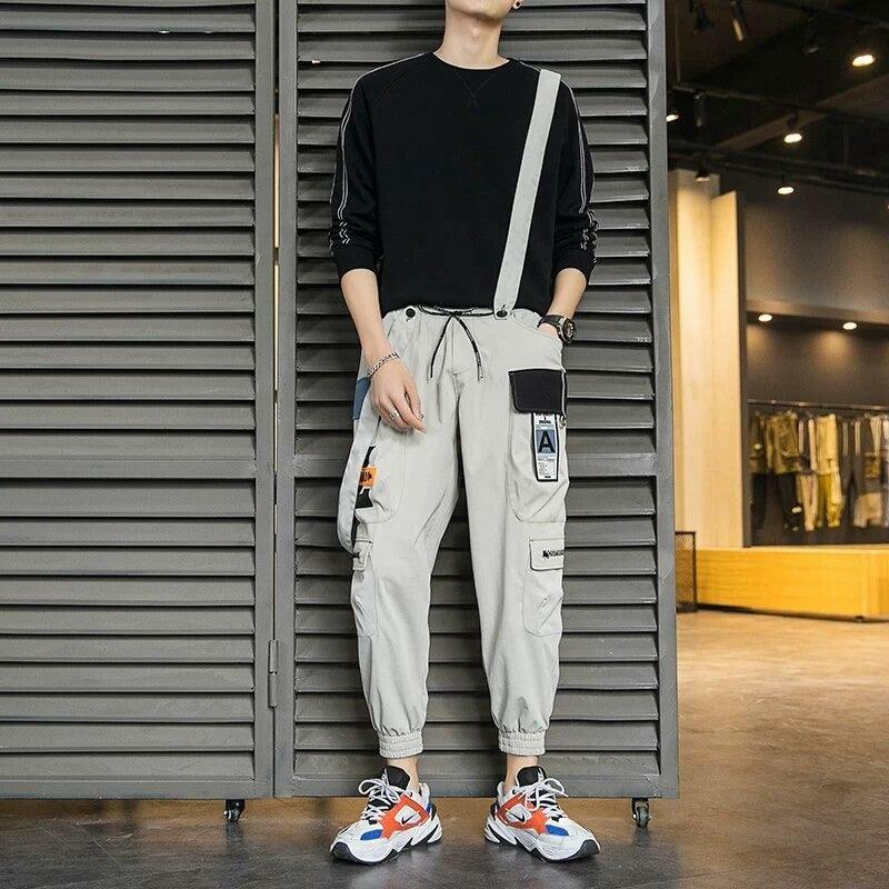Y2K Grunge Cargo Pants - Retro 90s Fashion, Summer Y2K Outfits, Goth Y2K Style