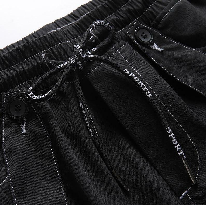 Y2K Grunge Cargo Pants - Retro 90s Fashion, Summer Y2K Outfits, Goth Y2K Style