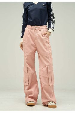 Y2K Grunge Cargo Pants - Retro 90s Fashion, Summer Y2K Outfits, Gothic Y2K Style