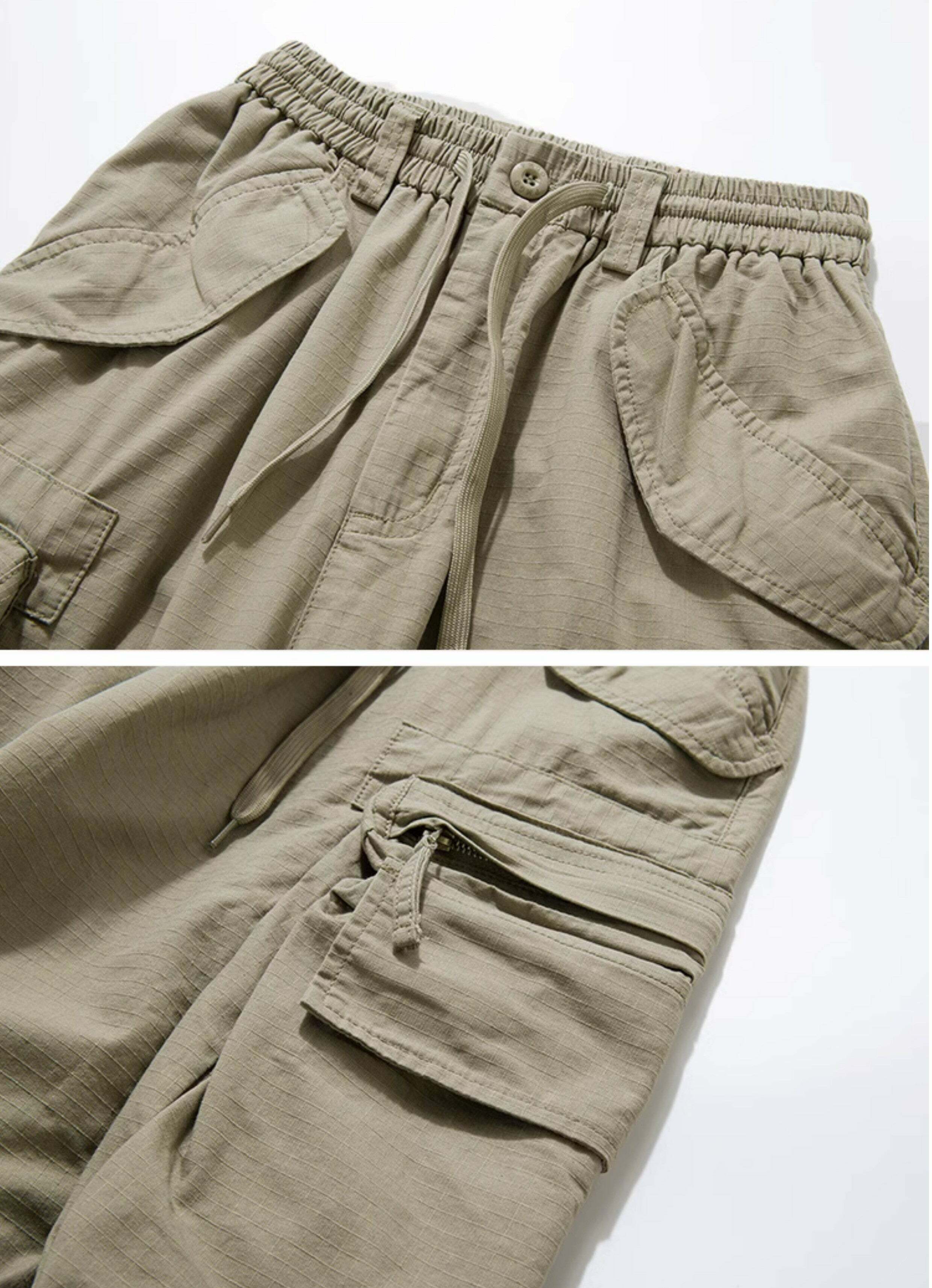 Y2K Grunge Cargo Pants - Retro 90s Fashion, Summer Y2K Outfits, Gothic Y2K Style