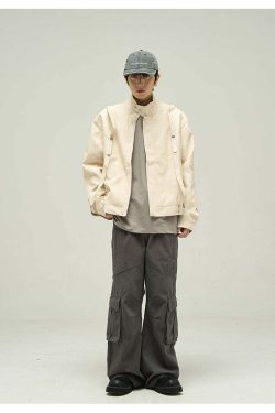 Y2K Grunge Cargo Pants - Retro 90s Fashion, Summer Y2K Outfits, Gothic Y2K Style