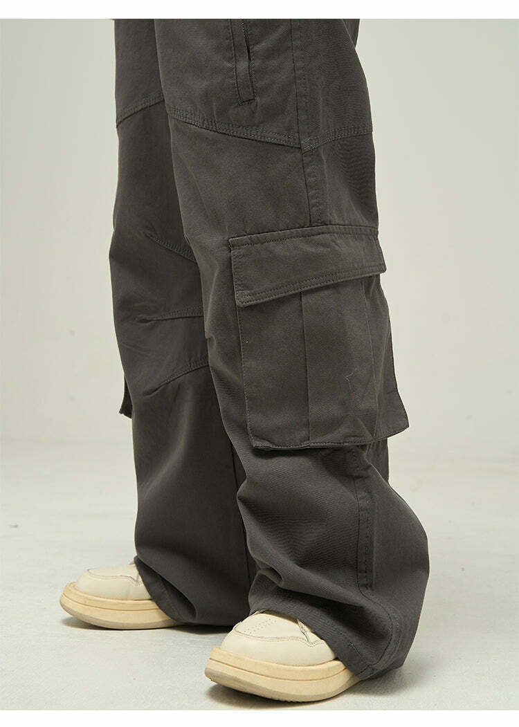 Y2K Grunge Cargo Pants - Retro 90s Fashion, Summer Y2K Outfits, Gothic Y2K Style