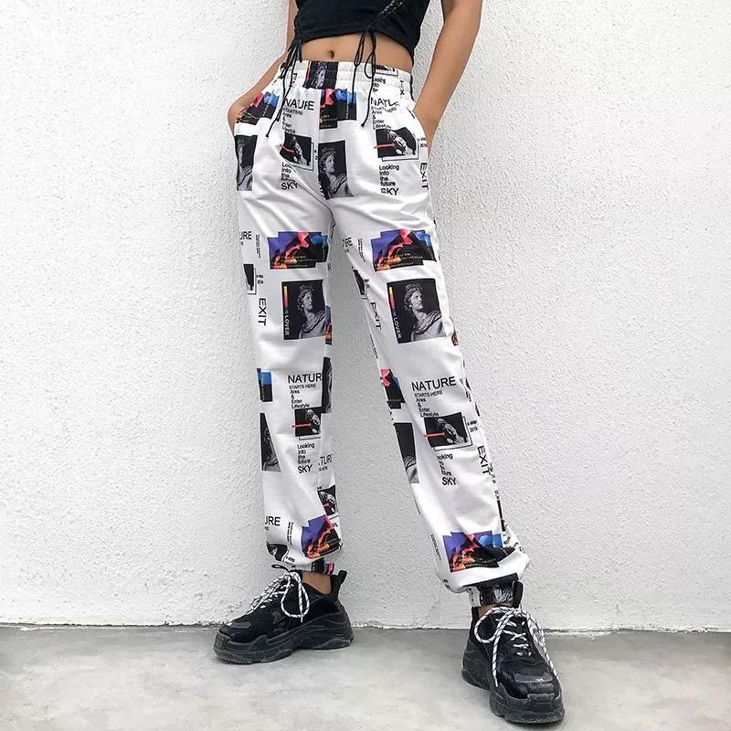 Y2K Grunge Cargo Pants - Retro 90s Summer Outfit, Y2K Fashion, Gothic Y2K, Pastel Goth