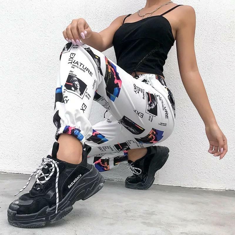 Y2K Grunge Cargo Pants - Retro 90s Summer Outfit, Y2K Fashion, Gothic Y2K, Pastel Goth