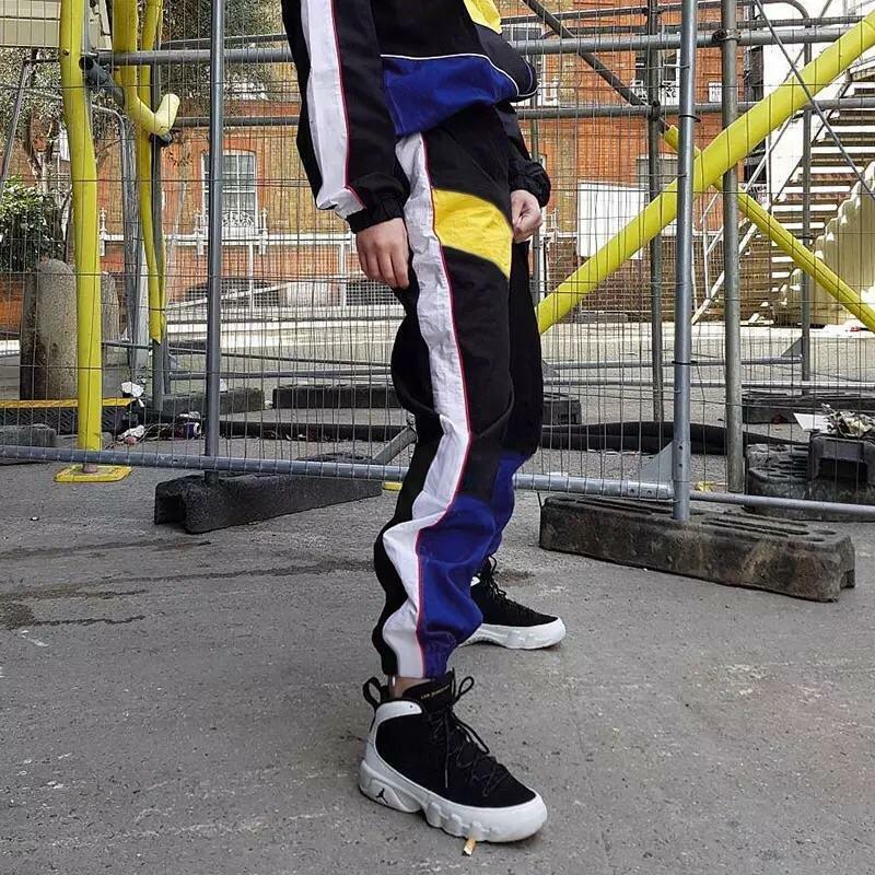 Y2K Grunge Cargo Patchwork Pants - 90s Retro Summer Outfit, Y2K Club & Party Fashion