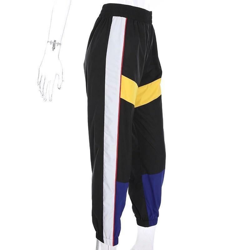 Y2K Grunge Cargo Patchwork Pants - 90s Retro Summer Outfit, Y2K Club & Party Fashion