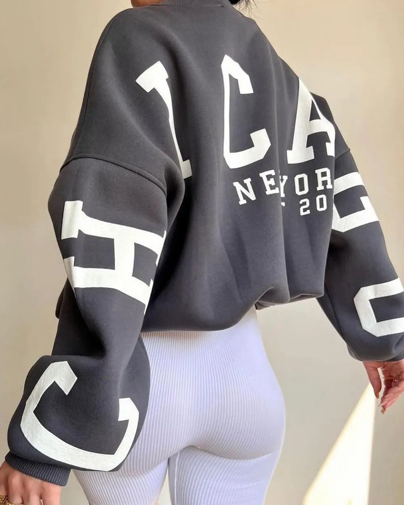 Y2K Grunge Chicago Sweater - Retro 90s Fashion, Summer Outfits, and Pastel Goth Style