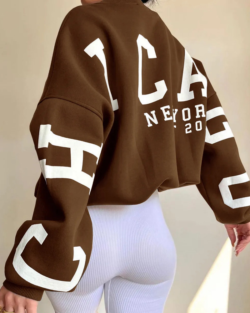 Y2K Grunge Chicago Sweater - Retro 90s Fashion, Summer Outfits, and Pastel Goth Style