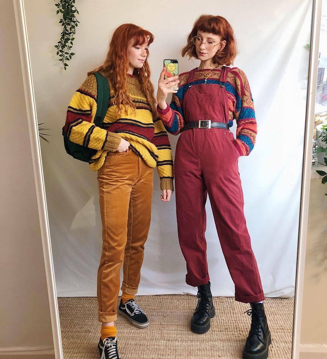 Y2K Grunge Chunky Knit Sweater - Retro 90s Fashion, Pastel Goth, Vintage Y2K Outfits