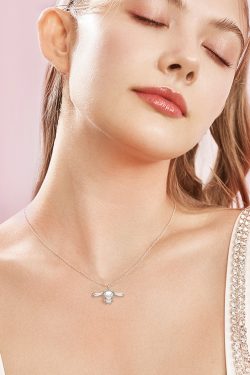 Y2K Grunge Cinnamoroll Sterling Silver Necklace with Pendant - TIDE COLOR x SANRIO