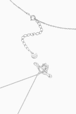 Y2K Grunge Cinnamoroll Sterling Silver Necklace with Pendant - TIDE COLOR x SANRIO