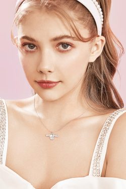 Y2K Grunge Cinnamoroll Sterling Silver Necklace with Pendant - TIDE COLOR x SANRIO