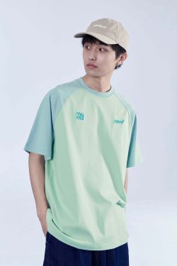 Y2K Grunge Contrast Sleeve Tee - Retro 90s Fashion, Summer Outfits, and Pastel Goth Style