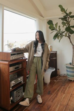 Y2K Grunge Cord-Lock Hem Jogger Pants - Retro 90s Summer Outfit, Pastel Goth Fashion