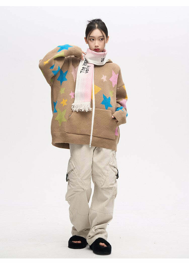 Y2K Grunge Crooked Pocket Cargo Pants - Retro 90s Fashion, Summer Y2K Outfits, Hip Hop Style