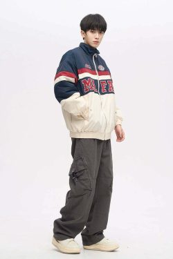 Y2K Grunge Crooked Pocket Cargo Pants - Retro 90s Fashion, Summer Y2K Outfits, Hip Hop Style