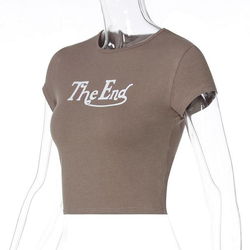 Y2K Grunge Crop Top - Retro 90s Fashion, Summer Y2K Outfits, Baby Tees, Y2K Club &