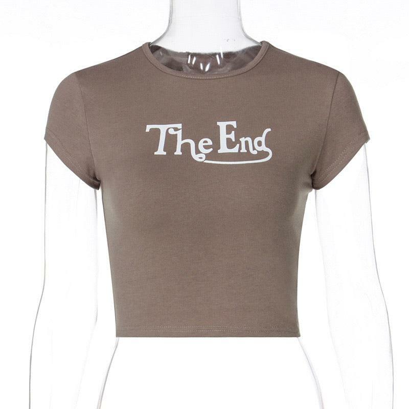 Y2K Grunge Crop Top - Retro 90s Fashion, Summer Y2K Outfits, Baby Tees, Y2K Club &