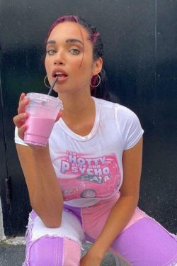 Y2K Grunge Cute and Psycho Crop Top - Retro 90s Summer Outfit, Baby Tees, Y2K Fashion