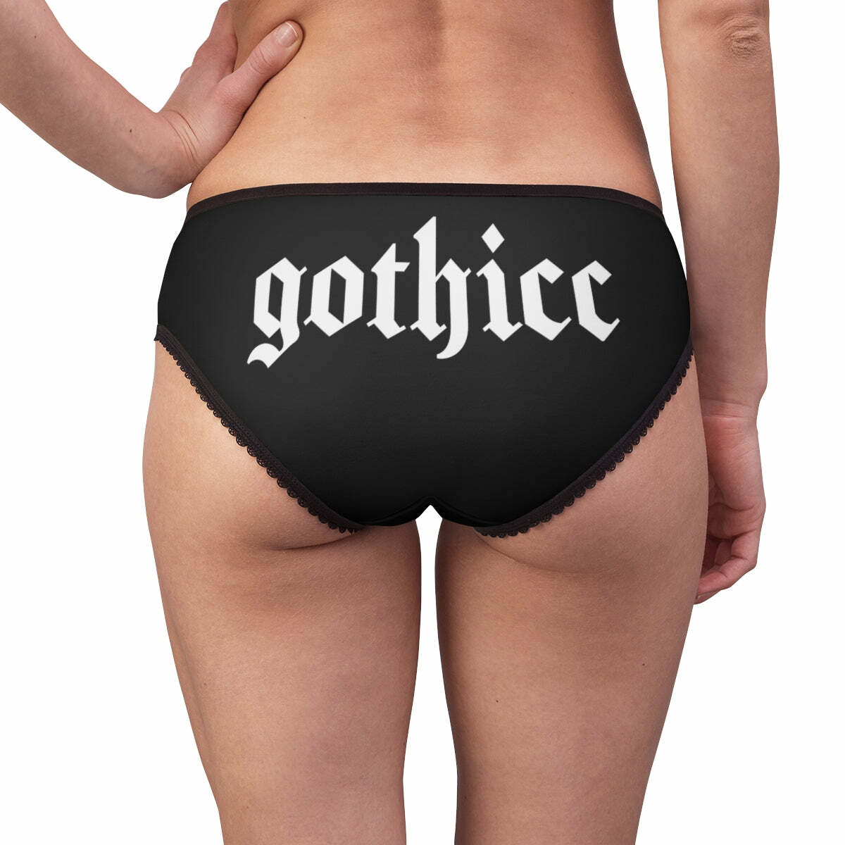 Y2K Grunge Dark Goth Gothic Panties - Retro 90s Fashion, Y2K Summer Outfits, Y2K Club Style
