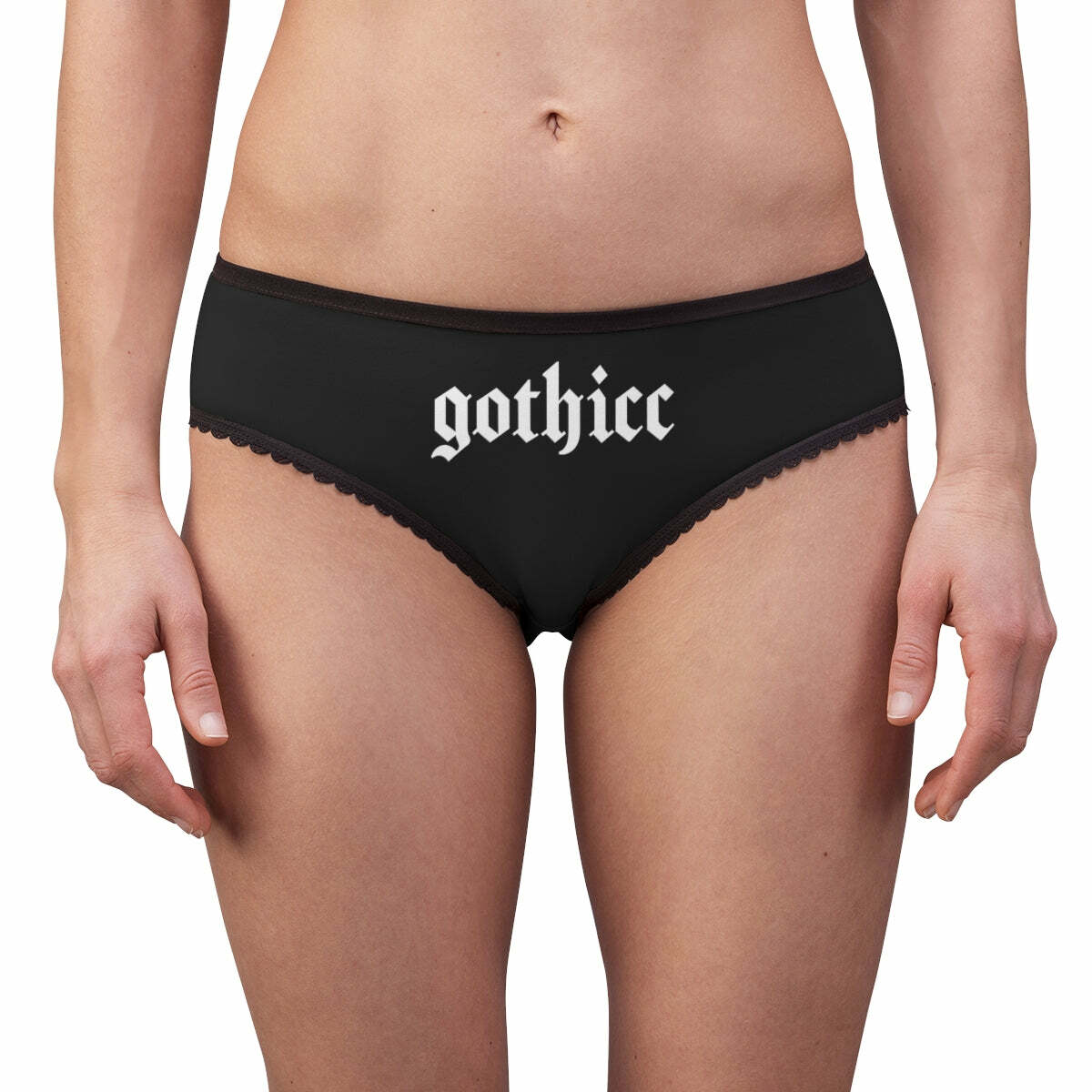 Y2K Grunge Dark Goth Gothic Panties - Retro 90s Fashion, Y2K Summer Outfits, Y2K Club Style