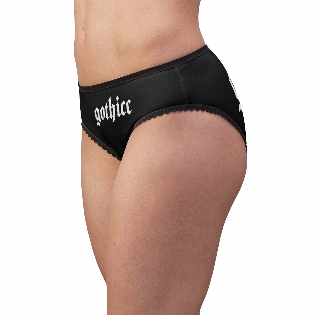 Y2K Grunge Dark Goth Gothic Panties - Retro 90s Fashion, Y2K Summer Outfits, Y2K Club Style