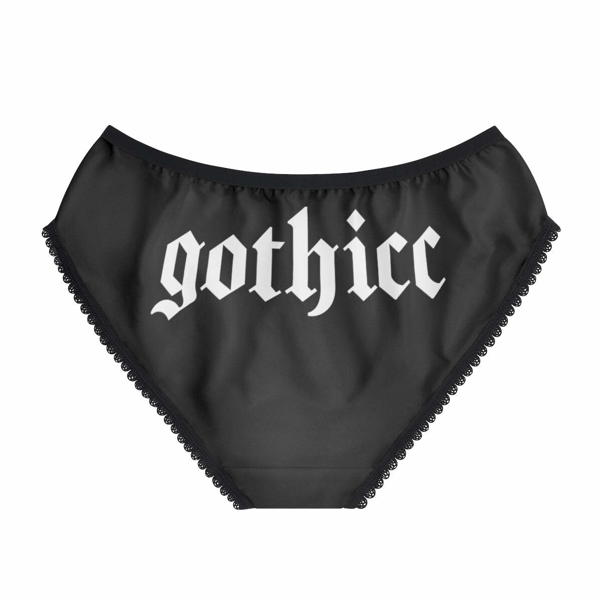 Y2K Grunge Dark Goth Gothic Panties - Retro 90s Fashion, Y2K Summer Outfits, Y2K Club Style