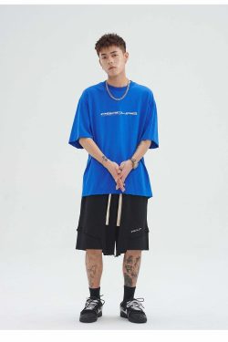 Y2K Grunge Deconstructed Raw Edge Shorts - Retro 90s Fashion, Summer Y2K Outfits