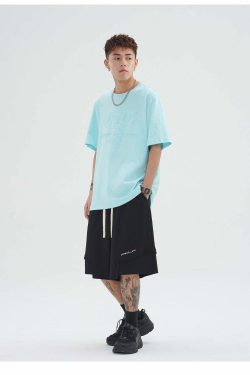 Y2K Grunge Deconstructed Raw Edge Shorts - Retro 90s Fashion, Summer Y2K Outfits