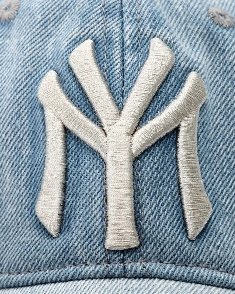 Y2K Grunge Denim NY Hat - Perfect for 90s Outfits, Y2K Summer, and Retro Fashion Styles