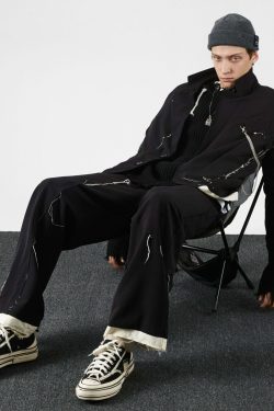 Y2K Grunge Destroyed Blazer - Retro 90s Fashion, Summer Outfits, and Party Looks