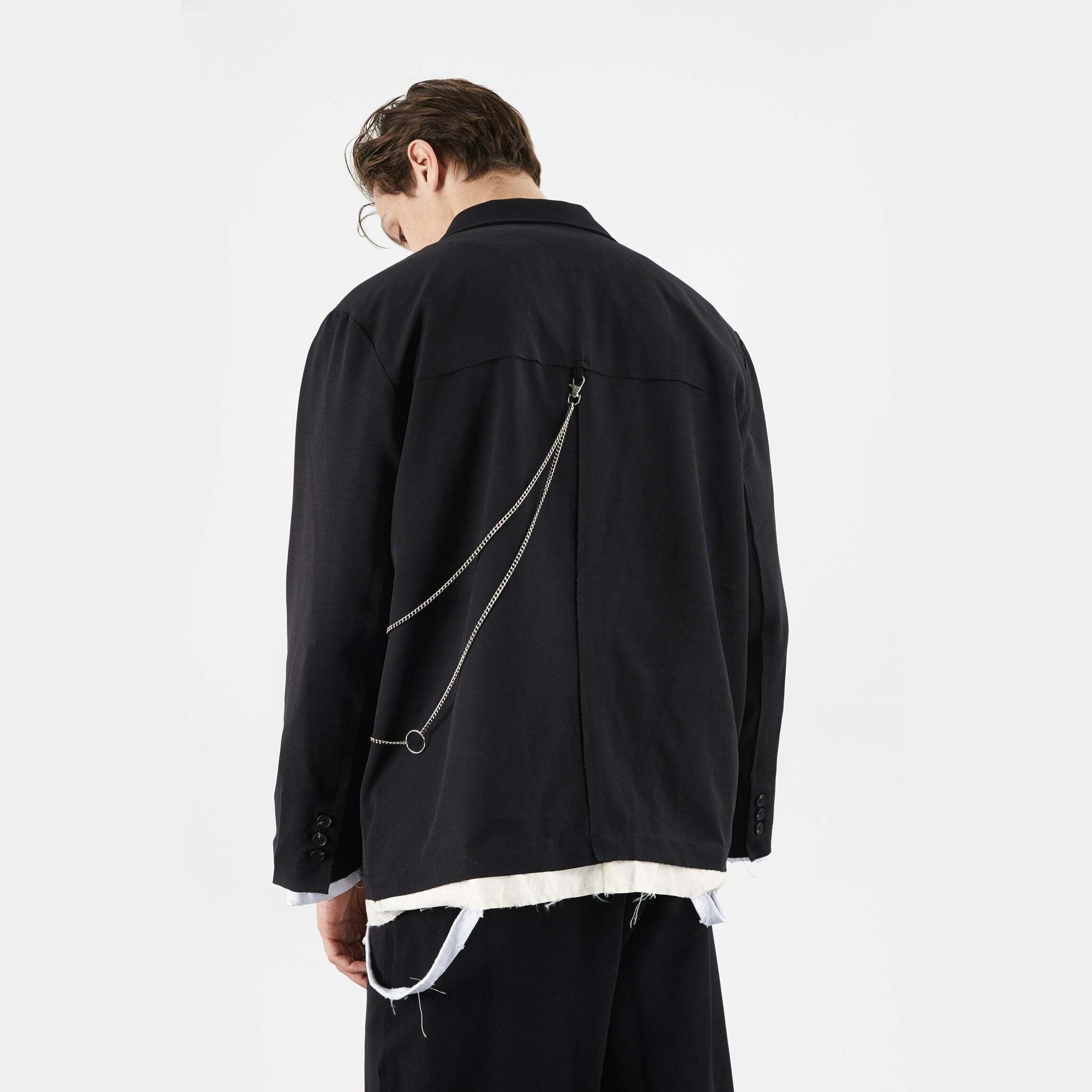 Y2K Grunge Destroyed Blazer - Retro 90s Fashion, Summer Outfits, and Party Looks