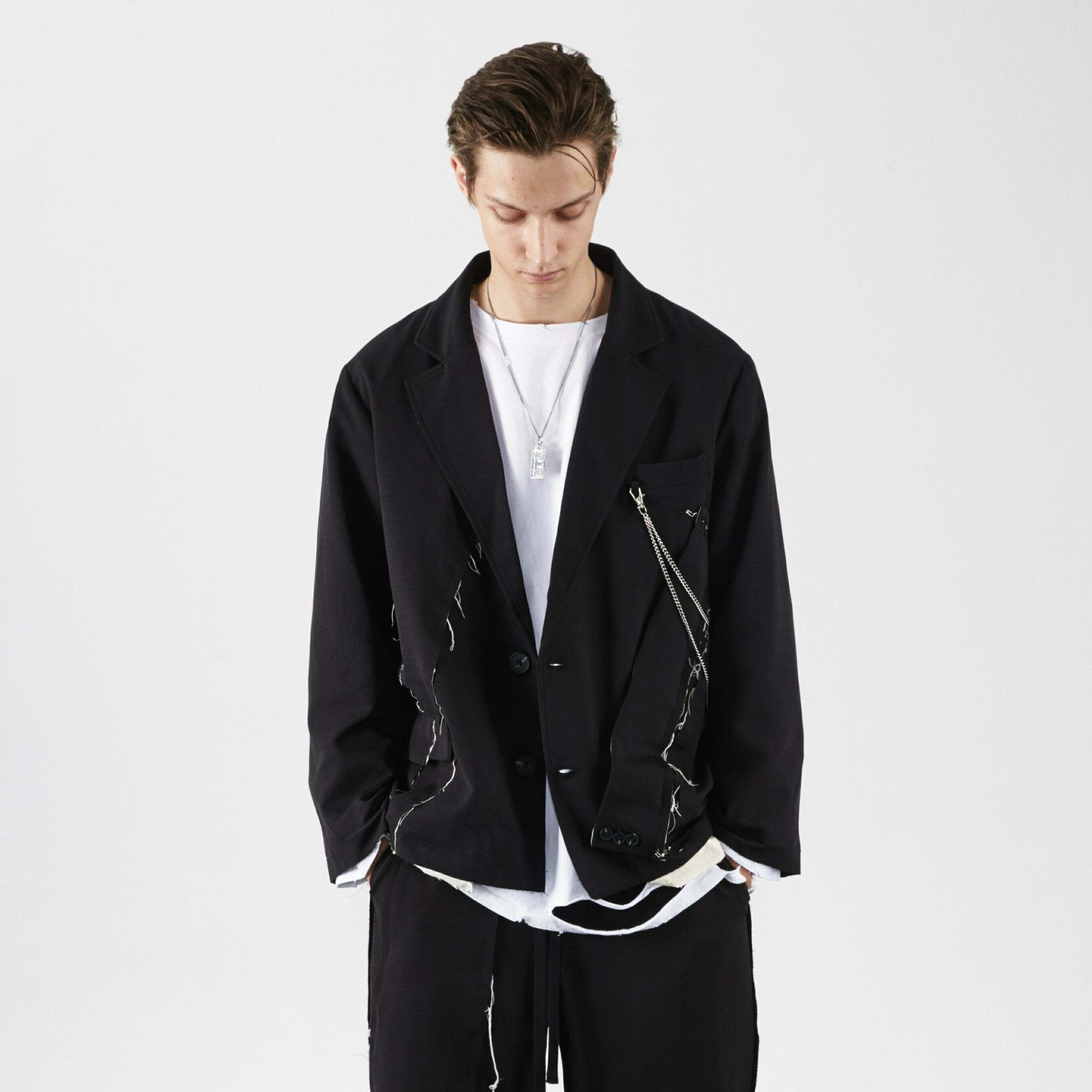 Y2K Grunge Destroyed Blazer - Retro 90s Fashion, Summer Outfits, and Party Looks