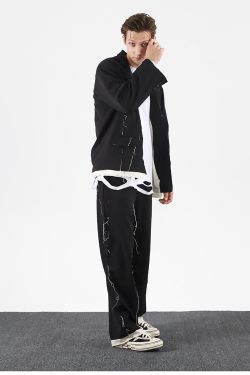 Y2K Grunge Destroyed Blazer - Retro 90s Fashion, Summer Outfits, and Party Looks