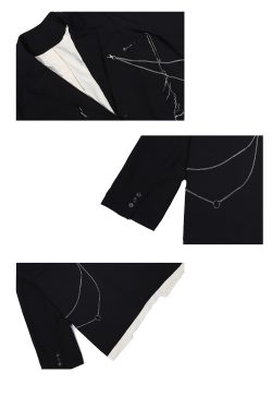 Y2K Grunge Destroyed Blazer - Retro 90s Fashion, Summer Outfits, and Party Looks