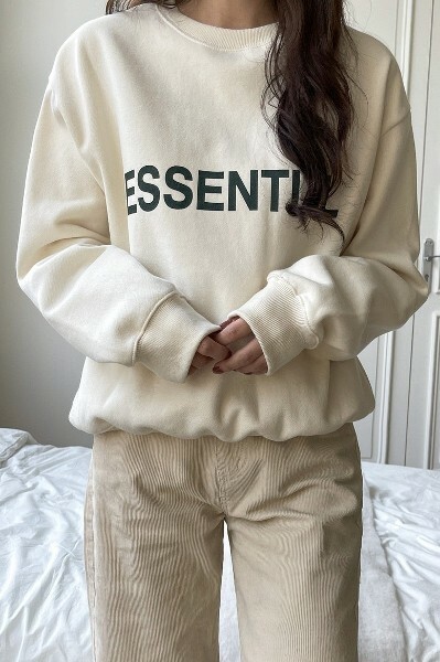 Y2K Grunge Double Fleeced Essential Sweatshirt - Retro 90s Fashion, Summer & Party Outfits