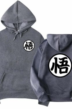Y2K Grunge Dragon Ball Anime Hoodie - Retro 90s Fashion, Summer Outfits, and Pastel Goth Style