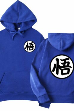Y2K Grunge Dragon Ball Anime Hoodie - Retro 90s Fashion, Summer Outfits, and Pastel Goth Style