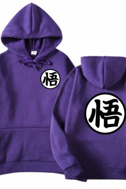 Y2K Grunge Dragon Ball Anime Hoodie - Retro 90s Fashion, Summer Outfits, and Pastel Goth Style