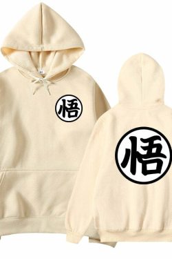 Y2K Grunge Dragon Ball Anime Hoodie - Retro 90s Fashion, Summer Outfits, and Pastel Goth Style