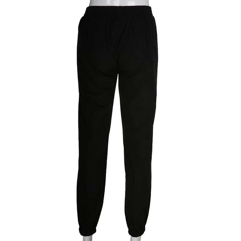 Y2K Grunge Dragon Black Pants - Retro 90s Fashion, Summer Y2K Outfits, Gothic Y2K Style