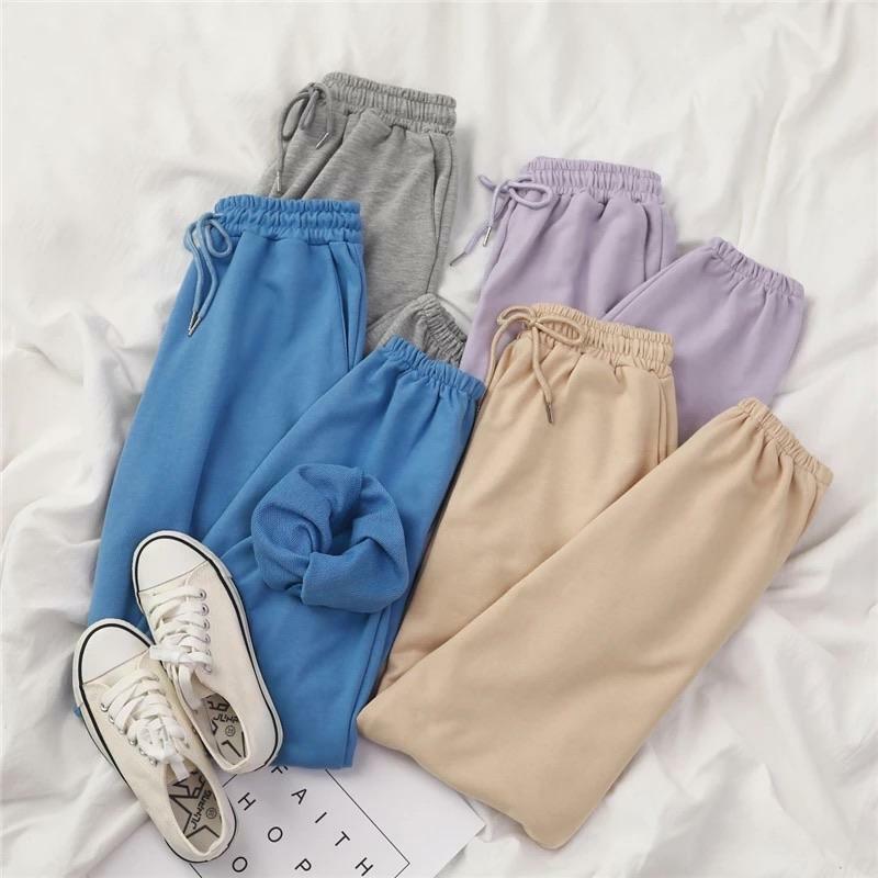 Y2K Grunge Drawstring Cotton Sweatpants - Retro 90s Summer Outfit, Pastel Goth, Hip Hop Fashion