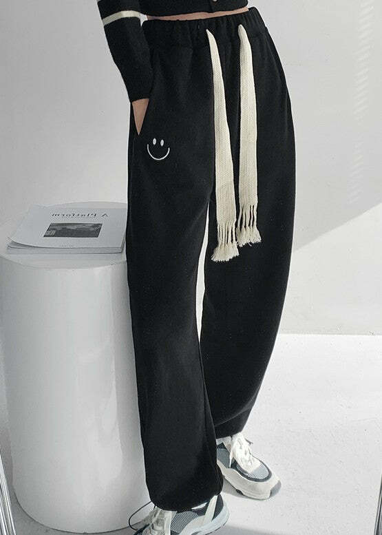 Y2K Grunge Drawstring Sweatpants - Retro 90s Summer Outfit, Perfect for Y2K Fashionistas