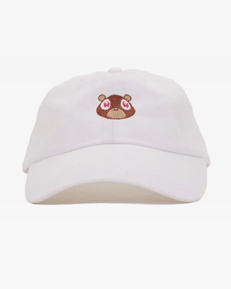 Y2K Grunge Dropout Bear Cap - Retro 90s Hip Hop Fashion, Summer Y2K Outfits, Pastel Goth Style