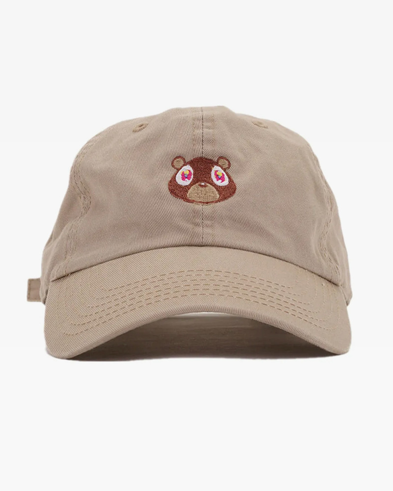 Y2K Grunge Dropout Bear Cap - Retro 90s Hip Hop Fashion, Summer Y2K Outfits, Pastel Goth Style