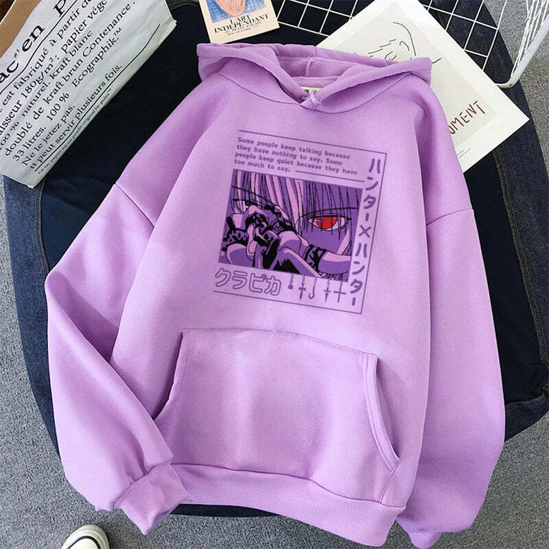 Y2K Grunge E-Girl Anime Hoodie - Retro 90s Fashion, Pastel Goth, Y2K Club & Party Outfits