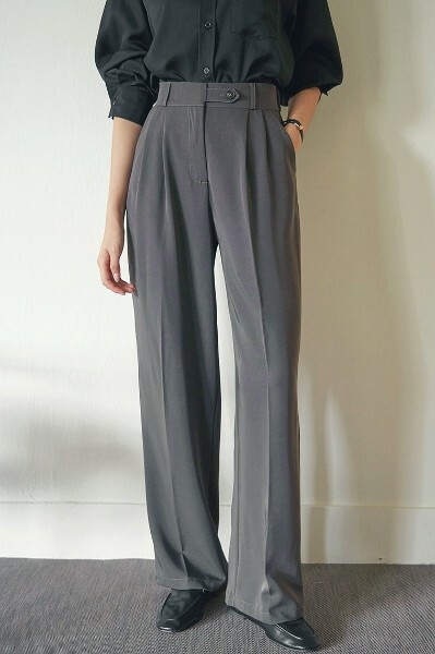 Y2K Grunge Elastic Slacks - Retro 90s Summer Outfit, Pastel Goth, Y2K Club & Party Fashion