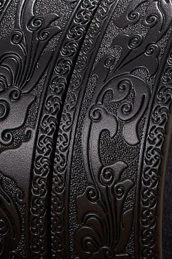 Y2K Grunge Embossed Z Dragon Pendant Leather Belt - Retro 90s Fashion & Gothic Y2K Style