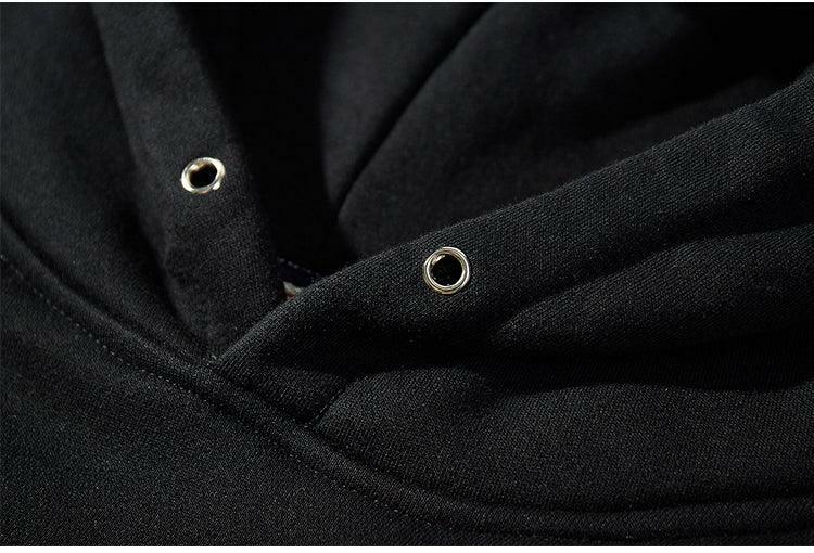 Y2K Grunge Embroidered Phoenix Hoodie - Retro 90s Fashion, Summer Outfits, and Clubwear