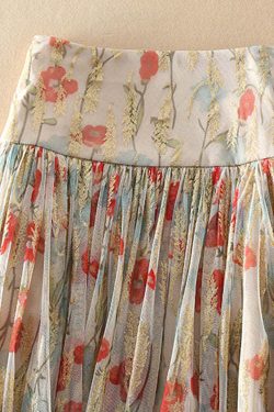 Y2K Grunge Fitted Zip Up Print Wrinkled Tulle Skirt - Retro 90s Summer Party Outfit